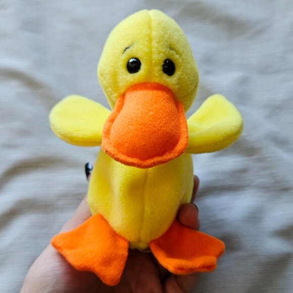Ty Beanie Baby Quackers - Picture 1 of 5